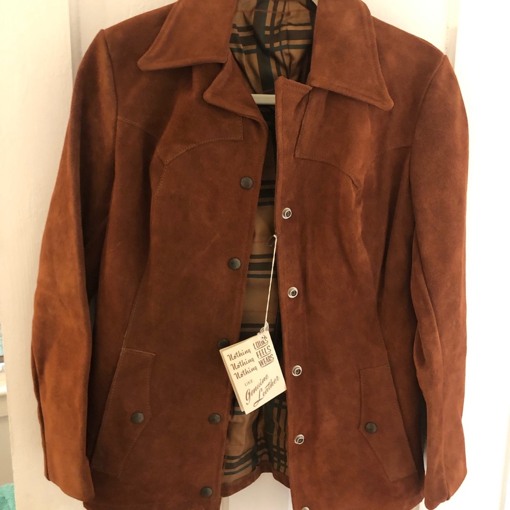 Vintage jo-o-Kay women’s suede jacket